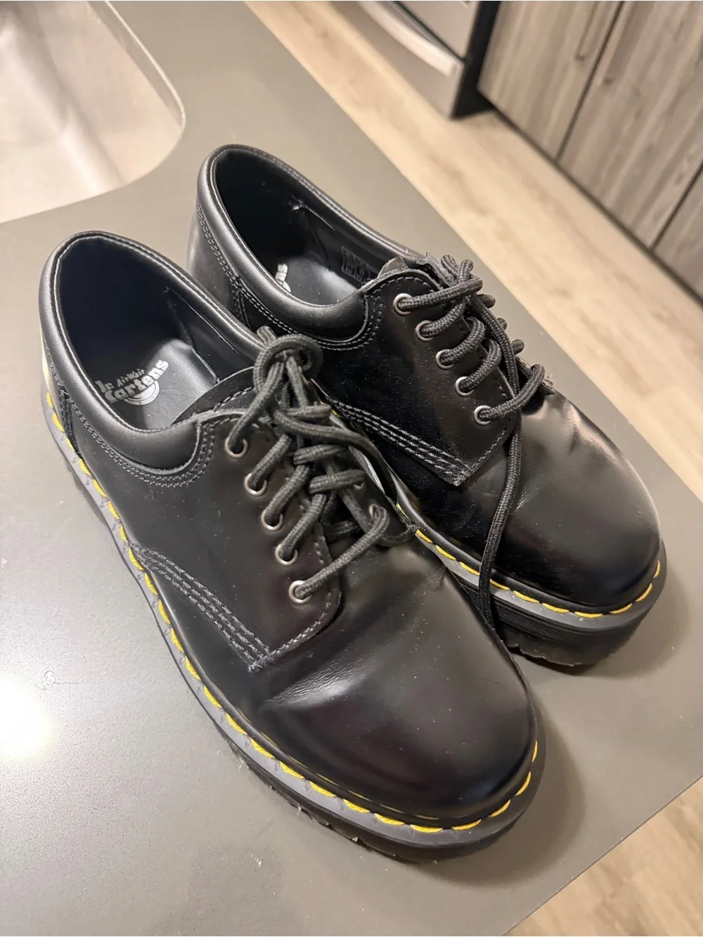 Dr Martens 8053 Leather Platform